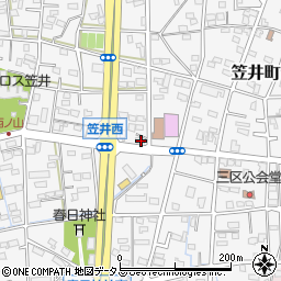 静岡県浜松市中央区笠井町964周辺の地図