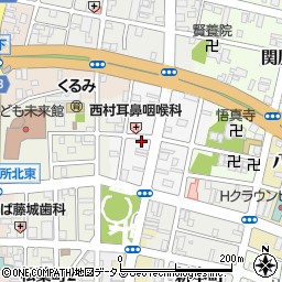 愛知県豊橋市上伝馬町周辺の地図