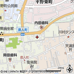 三重県伊賀市上野農人町536-1周辺の地図