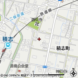 静岡県浜松市中央区積志町841周辺の地図