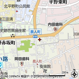 三重県伊賀市上野農人町548-5周辺の地図