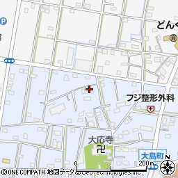 静岡県浜松市中央区大島町1083周辺の地図