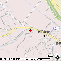 静岡県牧之原市勝田671周辺の地図