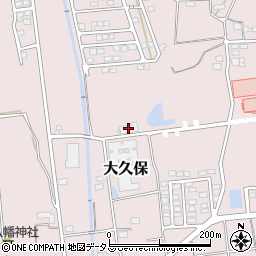 静岡県磐田市大久保573周辺の地図