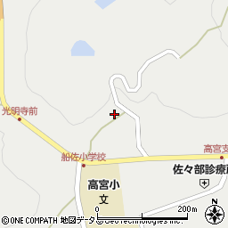 広島県安芸高田市高宮町佐々部1029周辺の地図