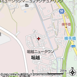 静岡県袋井市堀越1673周辺の地図