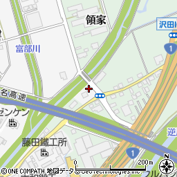 静岡県掛川市岡津302周辺の地図