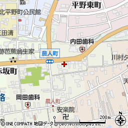 三重県伊賀市上野農人町540-5周辺の地図