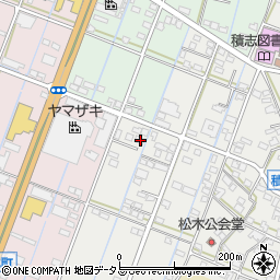 静岡県浜松市中央区積志町1703周辺の地図