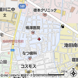 千鶴荘周辺の地図