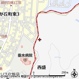 兵庫県神戸市西区押部谷町西盛566-145周辺の地図
