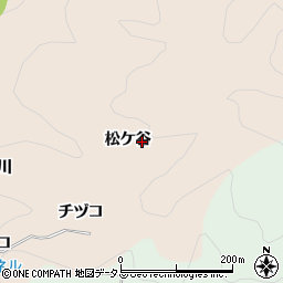 京都府木津川市加茂町井平尾松ケ谷周辺の地図