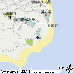 伊東園ホテル稲取無料駐車場周辺の地図