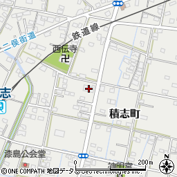 静岡県浜松市中央区積志町846周辺の地図