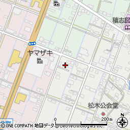 静岡県浜松市中央区積志町1702周辺の地図