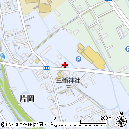 静岡県榛原郡吉田町片岡1043周辺の地図