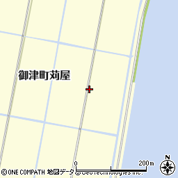 兵庫県たつの市御津町苅屋1666周辺の地図