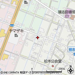 静岡県浜松市中央区積志町1694周辺の地図