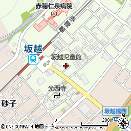 赤穂市立坂越隣保館周辺の地図