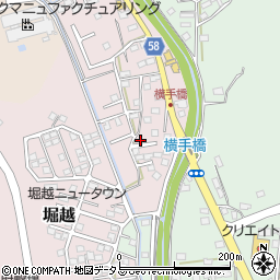 静岡県袋井市堀越1746周辺の地図