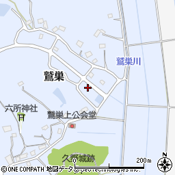 静岡県袋井市鷲巣1325周辺の地図
