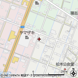 静岡県浜松市中央区積志町1700周辺の地図
