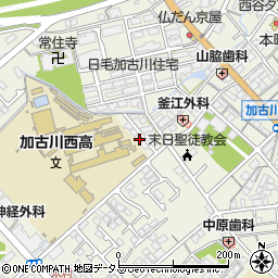 兵庫県加古川市加古川町本町131-1周辺の地図