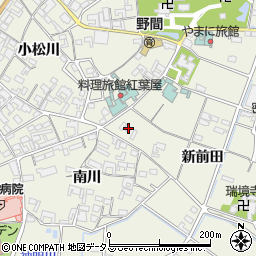 愛知県知多郡美浜町野間新前田周辺の地図