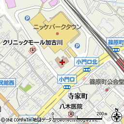 加古川市身体障害者福祉協会周辺の地図