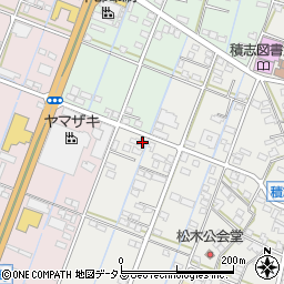 静岡県浜松市中央区積志町1695周辺の地図