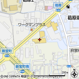 ジャガーアプルーブド大阪東周辺の地図