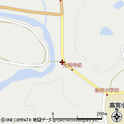 広島県安芸高田市高宮町佐々部636周辺の地図