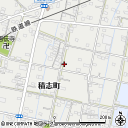 静岡県浜松市中央区積志町707周辺の地図