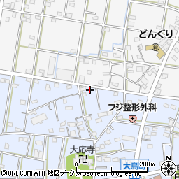 静岡県浜松市中央区大島町1074周辺の地図