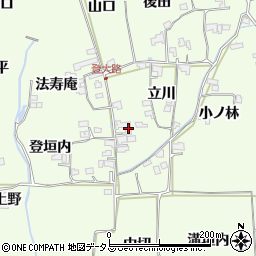 京都府木津川市加茂町例幣立川6周辺の地図