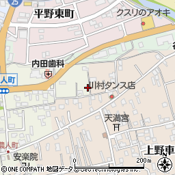 三重県伊賀市上野農人町576-1周辺の地図