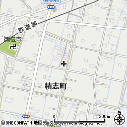 静岡県浜松市中央区積志町710周辺の地図