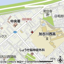 加古川第１６マンション周辺の地図
