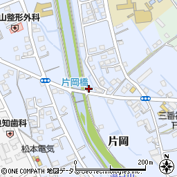 静岡県榛原郡吉田町片岡923周辺の地図