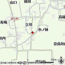 京都府木津川市加茂町例幣立川38周辺の地図