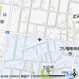 静岡県浜松市中央区大島町1077周辺の地図