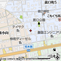 愛智モータース株式会社周辺の地図