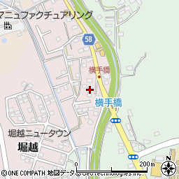 静岡県袋井市堀越1756-2周辺の地図