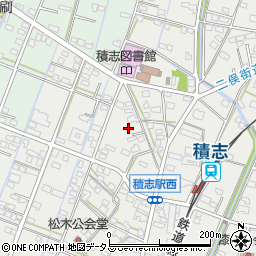 静岡県浜松市中央区積志町1855周辺の地図