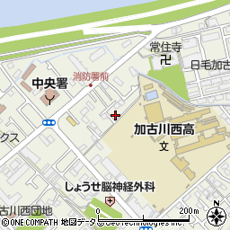 兵庫県加古川市加古川町本町177-10周辺の地図