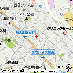 コンフォート本町周辺の地図