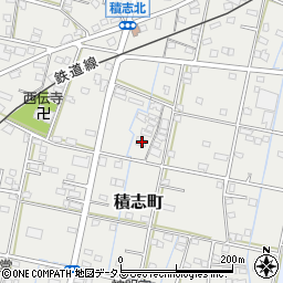 静岡県浜松市中央区積志町726周辺の地図