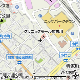 日新信用金庫加古川支店周辺の地図