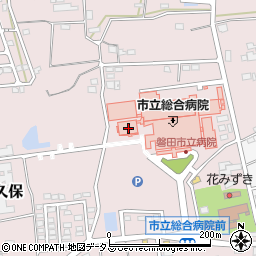 静岡県磐田市大久保879-8周辺の地図