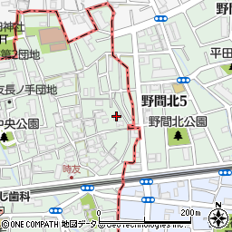 レトア武庫ノ荘Ａ周辺の地図